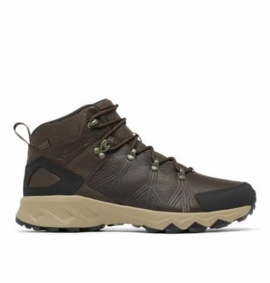 Columbia Mens Peakfreak II Mid Outdry Leather, Cordovan/Black, 11.5