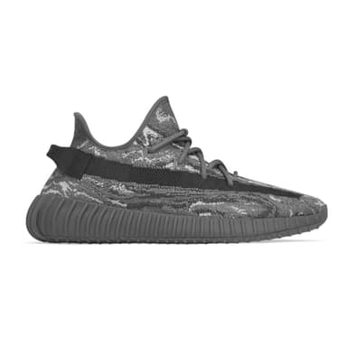 adidas Mens Yeezy Boost 350 V2 Lace Up Sneakers Shoes Casual - Grey - Size 7.5 M