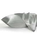 Bedsure Satin Pillowcase, Similar to Silk Pillow Cases Queen Size Set of 2, Cooling Pillow Case for Hot Sleepers with Envelope Closure, Gifts for Women Men, Silver Grey, 20x30 Inches