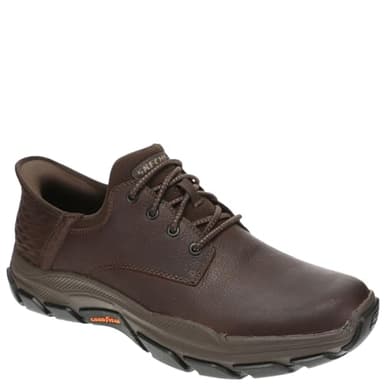 Skechers Men's Respected - Garrett Red Brown - 11