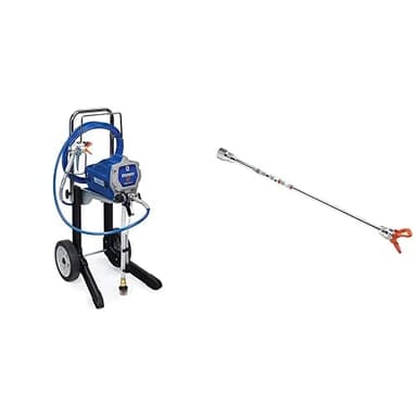 Graco Magnum X7 Cart Airless Paint Sprayer + 15-Inch Tip Extension
