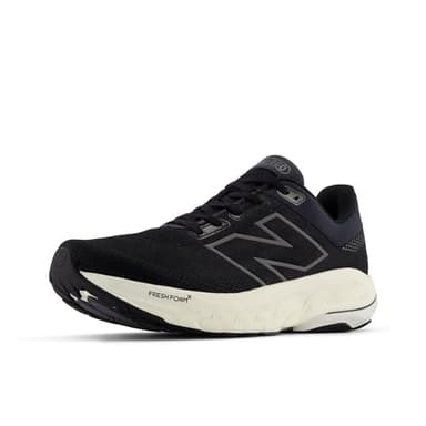 New Balance Men's Fresh Foam X 860 V14 Running Shoe, Black/Phantom/Sea Salt, 13 XW
