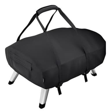 EVRBUL Pizza Oven Cover Compatible with Ooni Koda 16" Gas Powered Outdoor Pizza Oven, Portable Carry Cover with Pocket Fit for Koda 16, Liftable Grill Covers 26" L×22.5" W×8" H