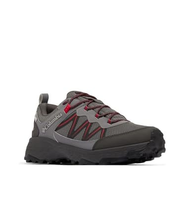 Columbia Mens Peakfreak Rush Outdry, City Grey/Mountain Red, 12