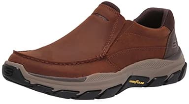 Skecher Men's USA Respected - Catel Moc Toe Slip On