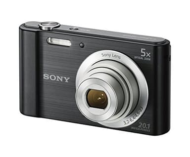 Sony Cyber-Shot DSC-W800/B 20.1MP Super HAD CCD Digital Camera | Black
