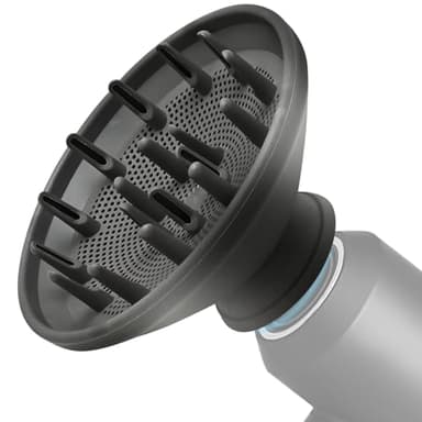Diffuser Attachment for Dyson Supersonic Hair Dryer HD02 HD03 HD08 HD15 - Styling Tool for All Hair Types Including Wavy, Curly - Dry and Fluffy - Black