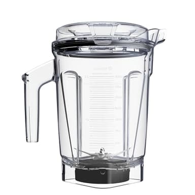 Vitamix 64-Ounce Low-Profile Blender Container with SELF-DETECT, BPA-Free, Laser-Cut Stainless-Steel Blades, Fits Under Most Kitchen Cabinets, Compatible with all full-size Vitamix Blenders