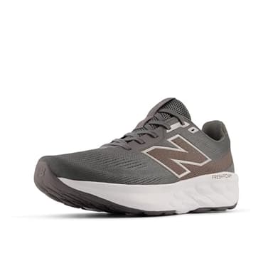 New Balance Men's Fresh Foam 520 V9 Running Shoe, Castlerock/Earth Shadow/Urgent Red, 11.5 M