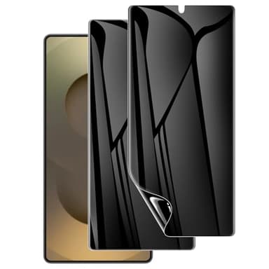 LYWHL 2 Pack for Samsung Galaxy S25 Ultra Privacy Screen Protector [Like Original Fingerprint Unlock], Anti-Spy Private S25 Ultra Film [Not Glass], Case Friendly, Scratch-Resistant, Sensitive Touch