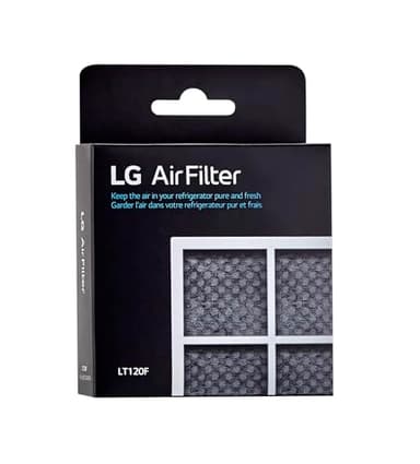 LG 6 Month (LT120F) Replacement Refrigerator Air Filter, 1 Count (Pack of 1), White