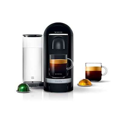Nespresso Vertuo Plus Deluxe Coffee and Espresso Maker by Breville, Black