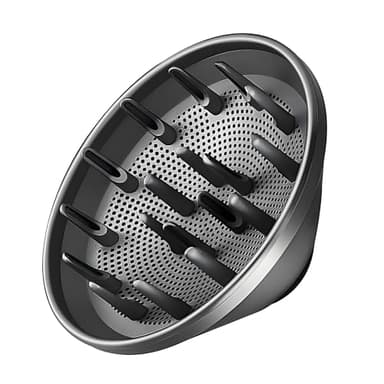 Hair Diffuser Attachment Nozzles for Dyson Supersonic Hair Dryer HD01 HD02 HD03 HD04 HD08 HD15 Tools Accessaries for Flex Style Blow Dryer Styler, Styling Tool for Wavy, Curly, Coily Hair, Black