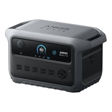 Anker SOLIX C2000 Gen 2 Portable Power Station, 2,400W (Peak 4,000W) Solar Generator, Full Charge in 58 Min, 2048wh LiFePO4 Battery for Home Backup, Power Outages, and Camping (Optional Solar Panel)