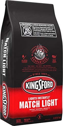 Kingsford Match Light Instant Charcoal Briquettes, BBQ Charcoal for Grilling, 8 Pounds, Packaging May Vary