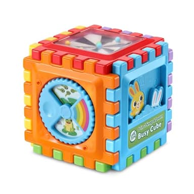 LeapFrog 6-in1 Snap and Learn Busy Cube Motor Skills Baby Toy