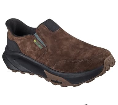 Skechers Men's Slip-ins Skechers X John Deere Relaxed Fit: Knox - Renzo Slip on Shoes for Men Casual shoe, Brown, 8.5