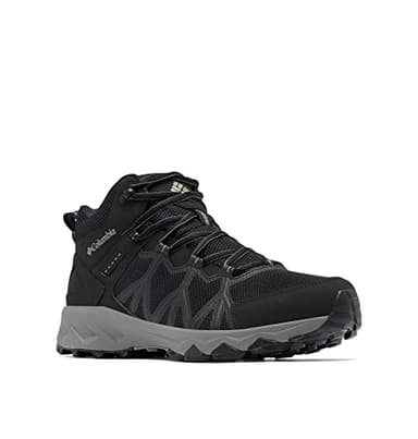 Columbia Men's Peakfreak II Mid Outdry, Black/Titanium II, 11.5 Wide