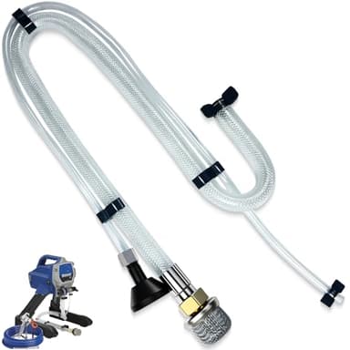 Upgraded Suction Tube Kit Compatible with Graco Magnum X5 X7 ProX17 ProX19 Project Painter Plus Airless Paint Sprayer Accessories Replacement, Heavy Duty Paint Sprayer Hose Tube Assembly with Strainer