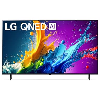 LG 43-Inch Class QNED80T Series LED Smart TV 4K Processor Flat Screen with Magic Remote AI-Powered with Alexa Built-in (43QNED80TUC, 2024)