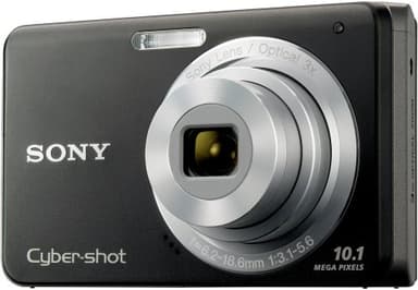 Sony Cybershot DSC-W180 10.1MP Digital Camera with 3x SteadyShot Stabilized Zoom and 2.7-inch LCD (Black)
