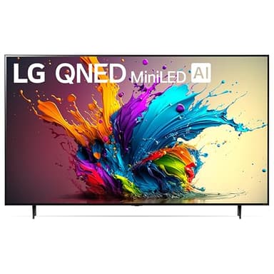 LG 75-Inch Class QNED90T Series Mini LED Smart TV 4K Processor Flat Screen with Magic Remote AI-Powered with Alexa Built-in (75QNED90TUA, 2024)