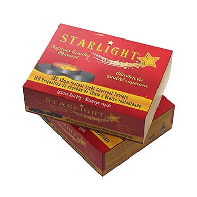Starlight Charcoal Instant Light Charcoal Tablets (Starlight Charcoal 40mm)