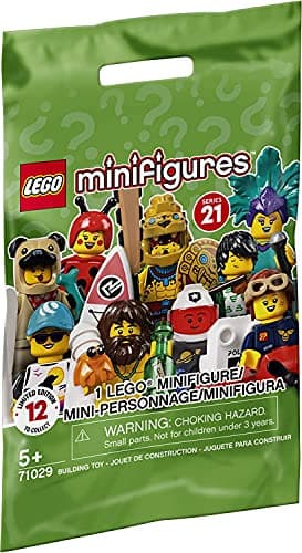 LEGO Minifigures Series 21 71029 Limited Edition Collectible Building Kit, New 2021 (1 of 12 to Collect)