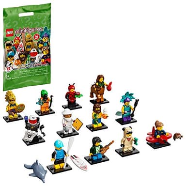 Lego Minifigures Series 21 71029 Limited Edition Collectible Building Kit, New 2021 (1 of 12 to Collect)