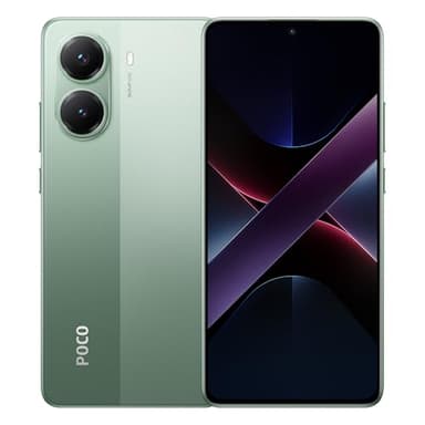 Xiaomi Poco X7 PRO 5G + 4G LTE (for Tmobile Mint Tello & Global) (256GB + 8GB) Ai 6.67" 50MP Gamers Phone NFC Dual sim Unlocked Model 2412DPC0AG (Green)