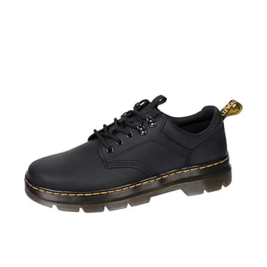 Dr. Martens unisex adult 5 Tie Shoe Oxford, Black Wyoming, 11 Women 10 Men US