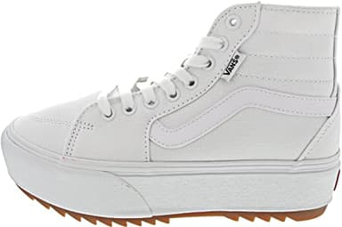 Vans Women's Filmore Hi Tapered Platform ST Trainers Sneaker, Canvas White, 9