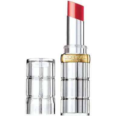L'Oreal Colour Riche Shine Lipstick, Enamel Red 0.1 oz