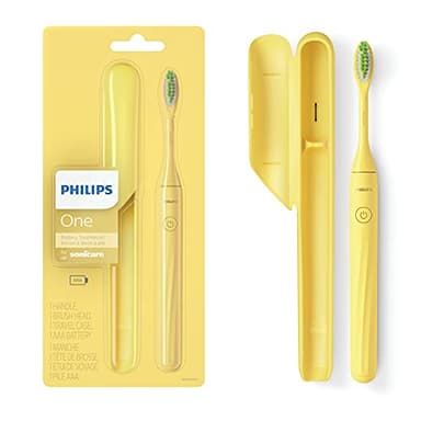 Philips Sonicare Battery Toothbrush, Mango Yellow, HY1100/02