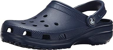 Crocs Unisex-Adult Classic Clogs, Navy, 7 Men/9 Women
