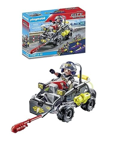 Playmobil Tactical Police All Terrain Quad